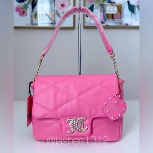 JUICY COUTURE Bag Brighter Than A Diamond Shoulder Bag - Pink